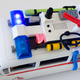 Two buttons on top of Ecto-1 can be used to activate its flashing lights, and distinctive siren.